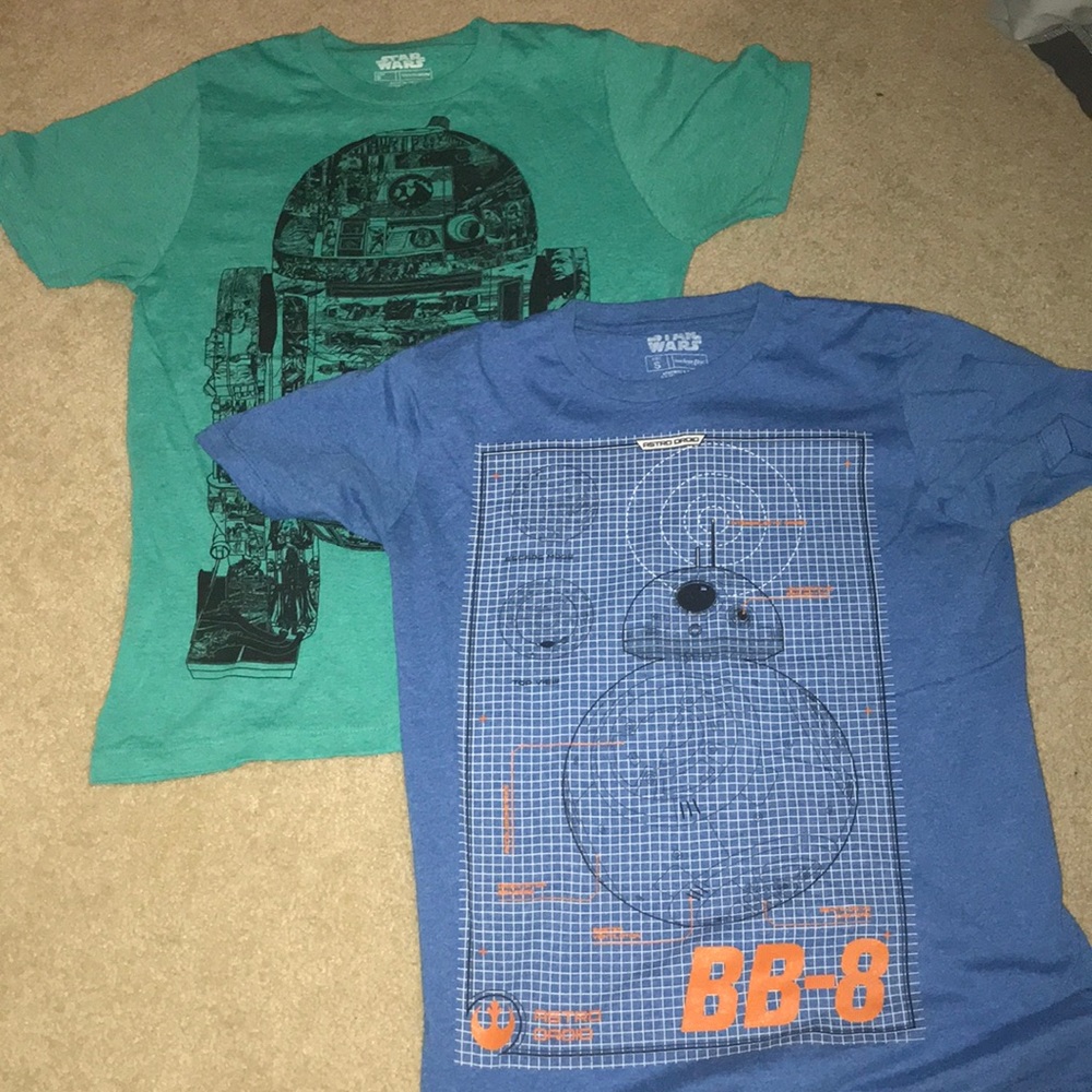2x Star Wars Shirt Bundle